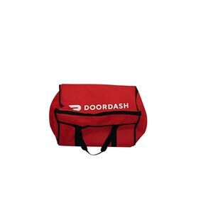 Doordash Delivery Driver Insulated Catering Delivery Bag XL 22" X 14" X 14" Red